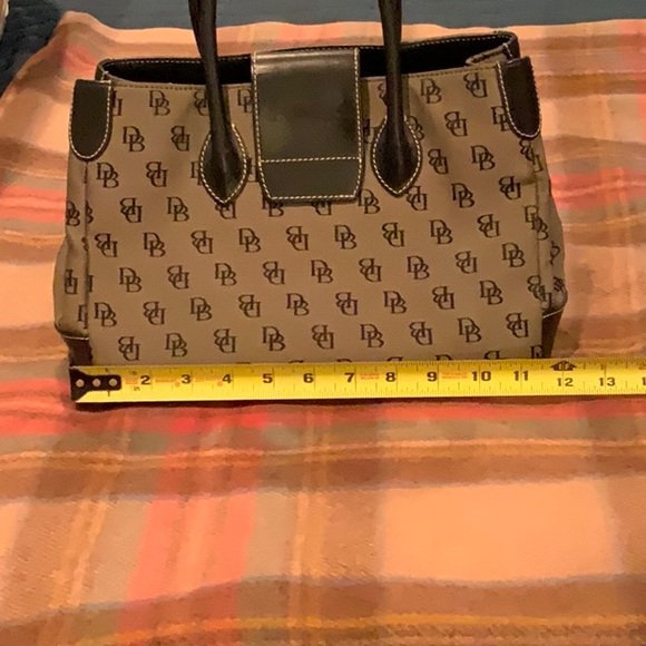 Dooney and Bourke vintage canvas satchel. - Picture 4 of 8